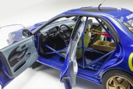 Kyosho KY8962B Subari Impreza Monte Carlo Winner 1995 Sainz Moya Rally Car Diecast Model 5