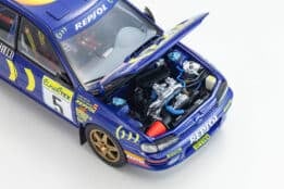 Kyosho KY8962B Subari Impreza Monte Carlo Winner 1995 Sainz Moya Rally Car Diecast Model 4
