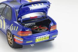 Kyosho KY8962B Subari Impreza Monte Carlo Winner 1995 Sainz Moya Rally Car Diecast Model 3