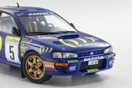 Kyosho KY8962B Subari Impreza Monte Carlo Winner 1995 Sainz Moya Rally Car Diecast Model 2