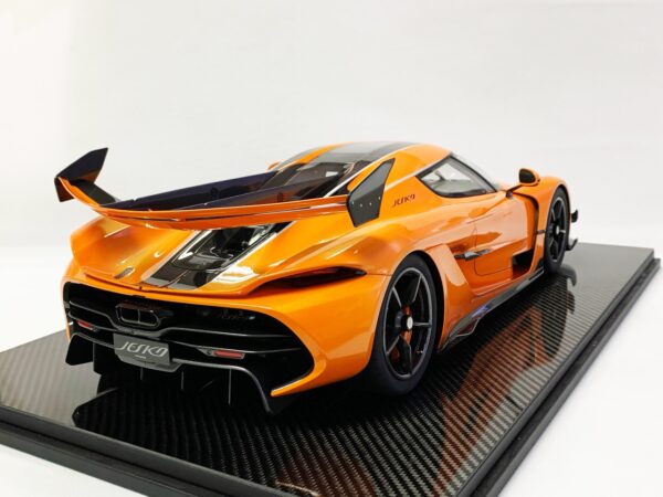 Koenigsegg Jesko Tang Orange FrontiArt 6 Large