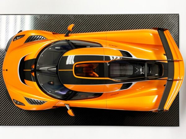 Koenigsegg Jesko Tang Orange FrontiArt 8 Large
