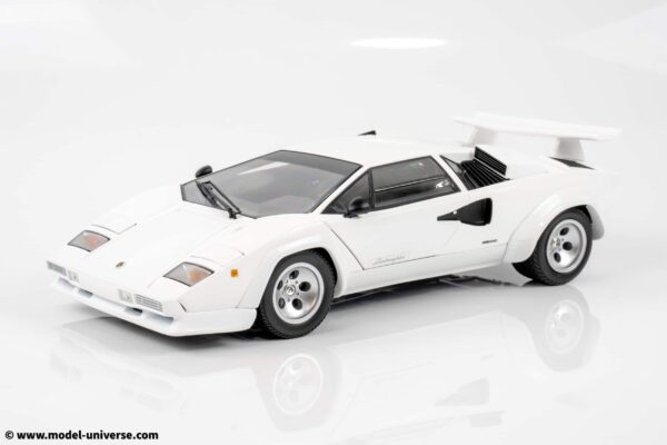 Kyosho - 1:18 Lamborghini Countach LP400 S White 1980 (KS08320WFL) Diecast Model 30 Kyosho - 1:18 Lamborghini Countach LP400 S White 1980 - Diecast Model
