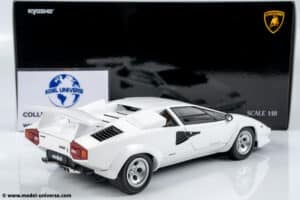 Kyosho - 1:18 Lamborghini Countach LP400 S White 1980 - Diecast Model