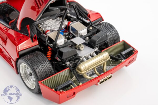 Kyosho - 1:18 Ferrari F40 Red 1987 - Diecast Model 18 Kyosho - 1:18 Ferrari F40 Red 1987 - Diecast Model