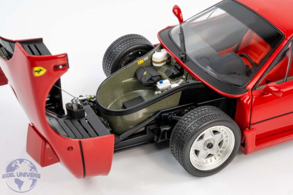 Kyosho - 1:18 Ferrari F40 Red 1987 - Diecast Model 17 Kyosho - 1:18 Ferrari F40 Red 1987 - Diecast Model