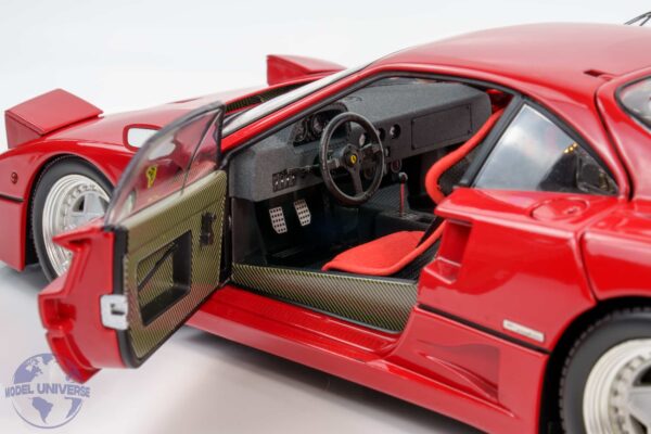 Kyosho - 1:18 Ferrari F40 Red 1987 - Diecast Model 16 Kyosho - 1:18 Ferrari F40 Red 1987 - Diecast Model