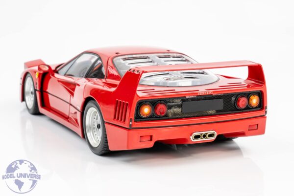 Kyosho - 1:18 Ferrari F40 Red 1987 - Diecast Model 21 Kyosho - 1:18 Ferrari F40 Red 1987 - Diecast Model
