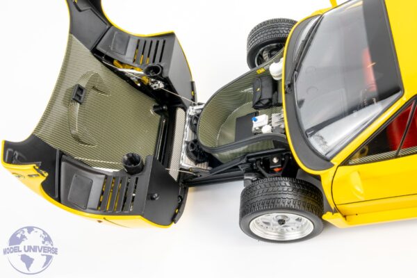 Kyosho - 1:18 Ferrari F40 Yellow 1987 - Diecast Model 17 Kyosho - 1:18 Ferrari F40 Yellow 1987 - Diecast Model