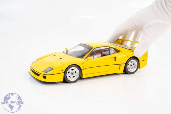 Kyosho - 1:18 Ferrari F40 Yellow 1987 - Diecast Model 15 Kyosho - 1:18 Ferrari F40 Yellow 1987 - Diecast Model