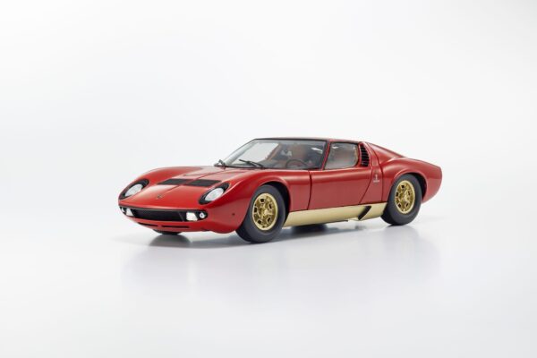 Kyosho Lamborghini Miura P400 Red Diecast Model.4