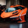 1:43 Lamborghini V12 Vision Gran Turismo Orange Launch Version - Limited Edition Resin Model by Looksmart