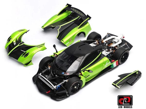 LCD - 1:18 Pagani Huayra R Green - Limited Edition Diecast Model