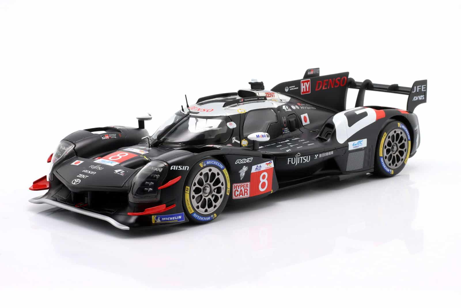 Ixo 1:18 Toyota GR010 Hybrid No.8 24h Le Mans 2025 (LEGT-TYGR25LM08)