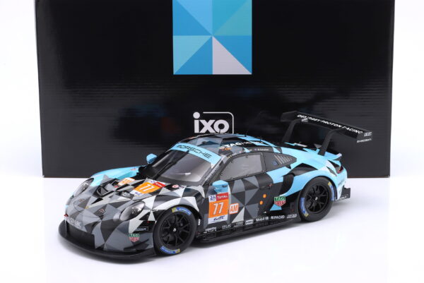 Ixo 1:12 Porsche 911 RSR No.77 Winner LMGTE-Am 24h Le Mans 2018 Dempsey Proton (LEGT12007) Diecast Model