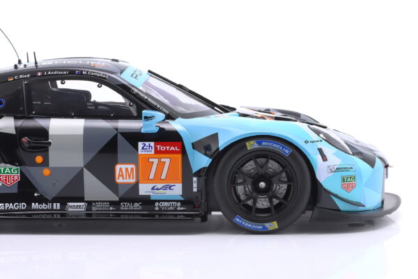 Ixo 1:12 Porsche 911 RSR No.77 Winner LMGTE-Am 24h Le Mans 2018 Dempsey Proton (LEGT12007) Diecast Model 12 Ixo 1:12 Porsche 911 RSR No.77 Winner LMGTE-Am 24h Le Mans 2018 Dempsey Proton (LEGT12007) Diecast Model