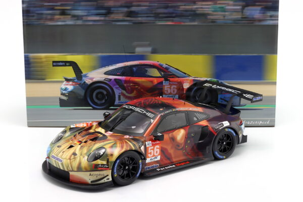 Ixo 1:12 Porsche 911 RSR No.56 Project 1 Winner LMGTE AM 24h Le Mans 2019 (LEGT12027) Diecast Model