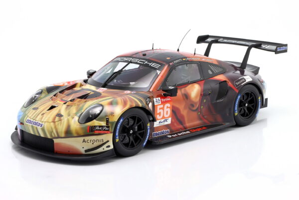 Diecast Model Shop - Model Universe 52 Alternative view of Ixo 1:12 Porsche 911 RSR No.56 Project 1 Winner LMGTE AM 24h Le Mans 2019 (LEGT12027) Diecast Model