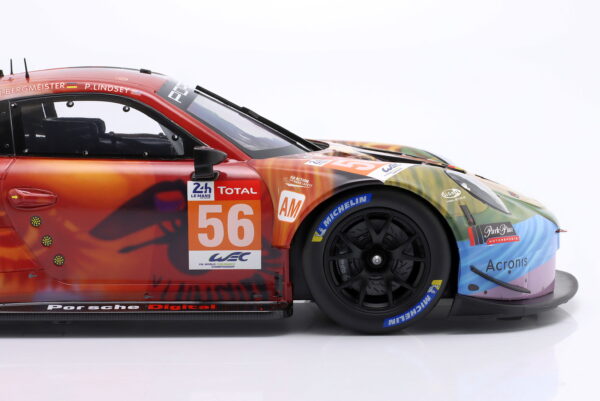 Ixo 1:12 Porsche 911 RSR No.56 Project 1 Winner LMGTE AM 24h Le Mans 2019 (LEGT12027) Diecast Model 13 Ixo 1:12 Porsche 911 RSR No.56 Project 1 Winner LMGTE AM 24h Le Mans 2019 (LEGT12027) Diecast Model