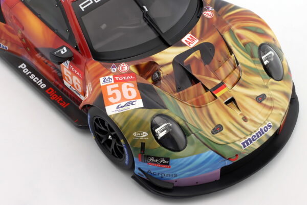 Ixo 1:12 Porsche 911 RSR No.56 Project 1 Winner LMGTE AM 24h Le Mans 2019 (LEGT12027) Diecast Model 14 Ixo 1:12 Porsche 911 RSR No.56 Project 1 Winner LMGTE AM 24h Le Mans 2019 (LEGT12027) Diecast Model