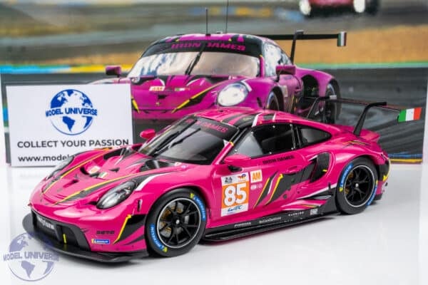 Ixo - 1:18 Porsche 911 RSR No.85 Iron Dames 24h Le Mans 2023 Bovy, Getting, Frey - Diecast Model