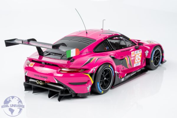 Ixo - 1:18 Porsche 911 RSR No.85 Iron Dames 24h Le Mans 2023 Bovy, Getting, Frey - Diecast Model 14 Ixo - 1:18 Porsche 911 RSR No.85 Iron Dames 24h Le Mans 2023 Bovy, Getting, Frey - Diecast Model