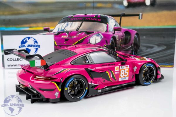 Ixo - 1:18 Porsche 911 RSR No.85 Iron Dames 24h Le Mans 2023 Bovy, Getting, Frey - Diecast Model 9 Ixo - 1:18 Porsche 911 RSR No.85 Iron Dames 24h Le Mans 2023 Bovy, Getting, Frey - Diecast Model