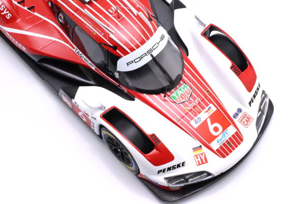 Ixo 1:18 Porsche 963 Penske No.6 4th 24h Le Mans 2024 (LEGT963-LM009) Diecast Model 12 Ixo 1:18 Porsche 963 Penske No.6 4th 24h Le Mans 2024 (LEGT963-LM009) Diecast Model