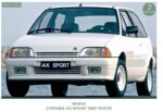 Norev - 1:18 Citroen AX Sport White 1987 - Diecast Model