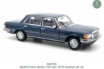 Norev - 1:18 Mercedes-Benz 350 SEL Hansa Blue 1979 - Diecast Model