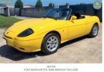 Norev - 1:18 Fiat Barchetta 1996 Broom Yellow - Diecast Model
