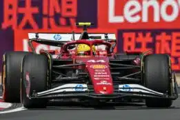 Looksmart - 1:18 Ferrari SF-25 No.44 Lewis Hamilton Winner Sprint Race China 2025 - Resin Model