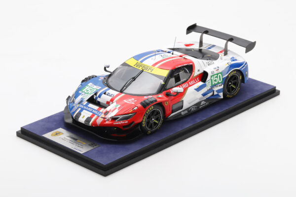 Looksmart 1:18 Ferrari 296 LMGT3 No.150 Richard Mille AF Corse 24h Le Mans 2025 (LS18LM059) Resin Model