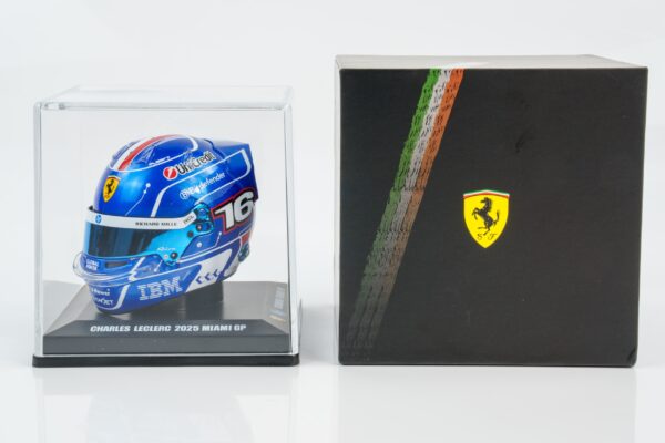 Looksmart - 1:5 Charles Leclerc Scuderia Ferrari Miami GP 2025 - Helmet Replica