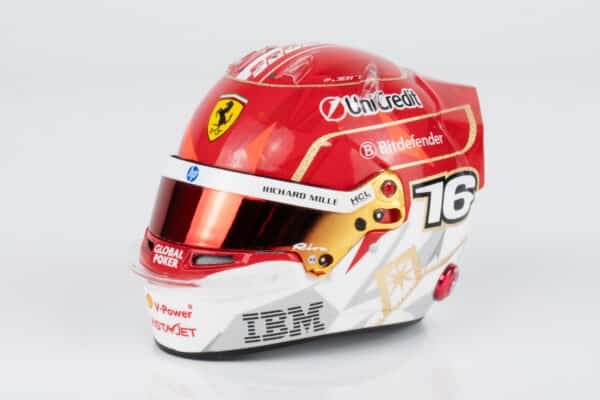 LookSmart 1:5 Charles Leclerc Las Vegas GP 2025 (LSHEL026) Replica Helmet 14 LookSmart 1:5 Charles Leclerc Las Vegas GP 2025 (LSHEL026) Replica Helmet