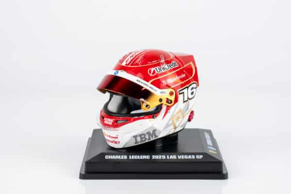 LookSmart 1:5 Charles Leclerc Las Vegas GP 2025 (LSHEL026) Replica Helmet 10 LookSmart 1:5 Charles Leclerc Las Vegas GP 2025 (LSHEL026) Replica Helmet