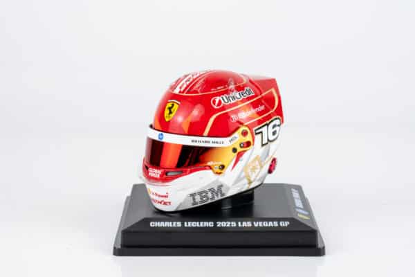 LookSmart 1:5 Charles Leclerc Las Vegas GP 2025 (LSHEL026) Replica Helmet 11 LookSmart 1:5 Charles Leclerc Las Vegas GP 2025 (LSHEL026) Replica Helmet