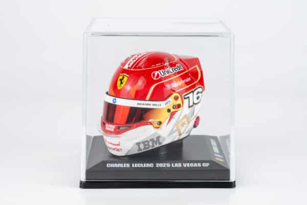 LookSmart 1:5 Charles Leclerc Las Vegas GP 2025 (LSHEL026) Replica Helmet 15 LookSmart 1:5 Charles Leclerc Las Vegas GP 2025 (LSHEL026) Replica Helmet