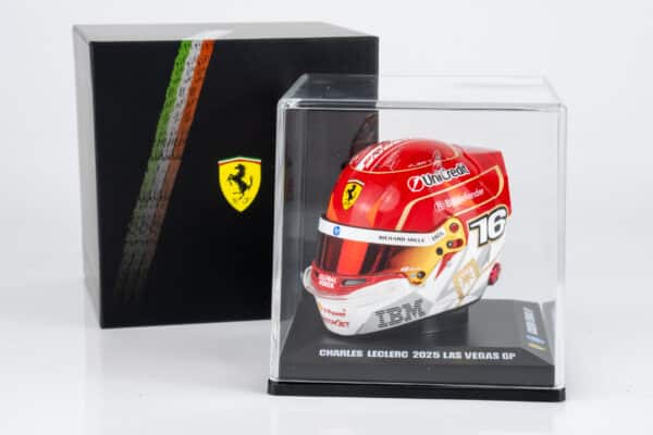 LookSmart 1:5 Charles Leclerc Las Vegas GP 2025 (LSHEL026) Replica Helmet 9 LookSmart 1:5 Charles Leclerc Las Vegas GP 2025 (LSHEL026) Replica Helmet