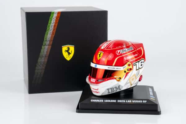 LookSmart 1:5 Charles Leclerc Las Vegas GP 2025 (LSHEL026) Replica Helmet