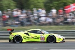 looksmart - 1:43 ferrari 488 gte evo #57 kessel racing 24h le mans 2023