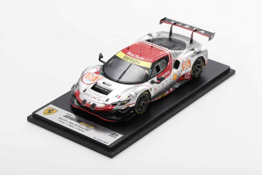 Top New Arrivals at model-universe.com - 15th June - CMR Transporters, GP Replicas, Solido Porsche 911's, Spark Le Mans/GT3/F1, Looksmart Ferrari's, AUTOart, MCG, LS Collectibles, Top Marques and much more. 16 Looksmart 1:43 Ferrari 296 GT3 No.55 Vista AF Corse 24h Le Mans 2024 - Resin Model