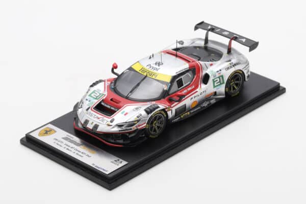 Looksmart 1:43 Ferrari 296 LMGT3 No.21 Vista AF Corse 2nd 24h Le Mans 2025 (LSLM193) Resin Model