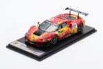 Looksmart 1:43 Ferrari 296 GT3 #51 AF Corse Fracorchamps Motors 2nd 24h Spa 2024 - Resin Model