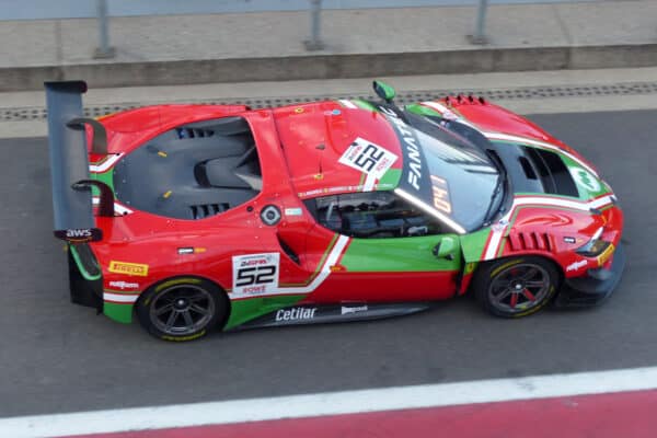 Looksmart 1:43 Ferrari 296 GT3 #52 AF Corse 2nd Bronze Class 24h Spa 2024
