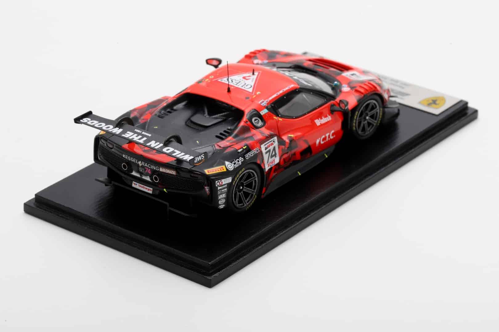 Looksmart - 1:43 Ferrari 296 GT3 #74 Kessel Racing 24h Spa 2024