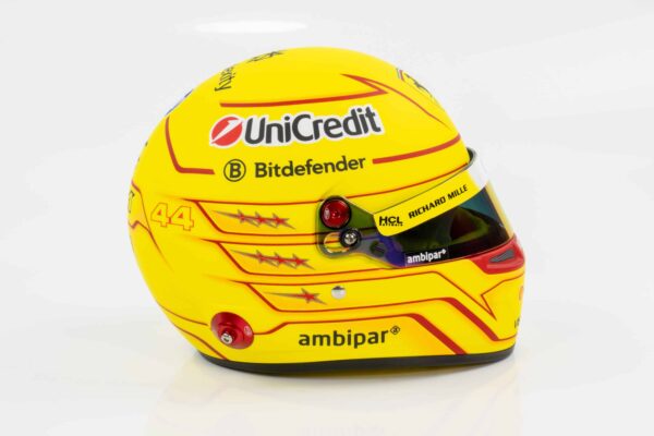 Bell - 1:2 Lewis Hamilton Ferrari F1 2025 - Helmet Replica 18 Bell - 1:2 Lewis Hamilton Ferrari F1 2025 - Helmet Replica