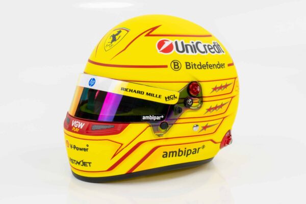 Bell - 1:2 Lewis Hamilton Ferrari F1 2025 - Helmet Replica 16 Bell - 1:2 Lewis Hamilton Ferrari F1 2025 - Helmet Replica