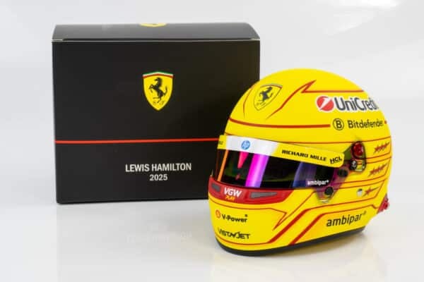 Bell - 1:2 Lewis Hamilton Ferrari F1 2025 - Helmet Replica