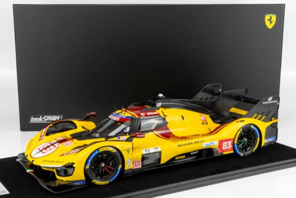 Looksmart 1:12 Ferrari 499P No.83 Winner 24h Le Mans 2025 R.Kubica, Y.Ye, P.Hanson (LS1214LM) Resin Model